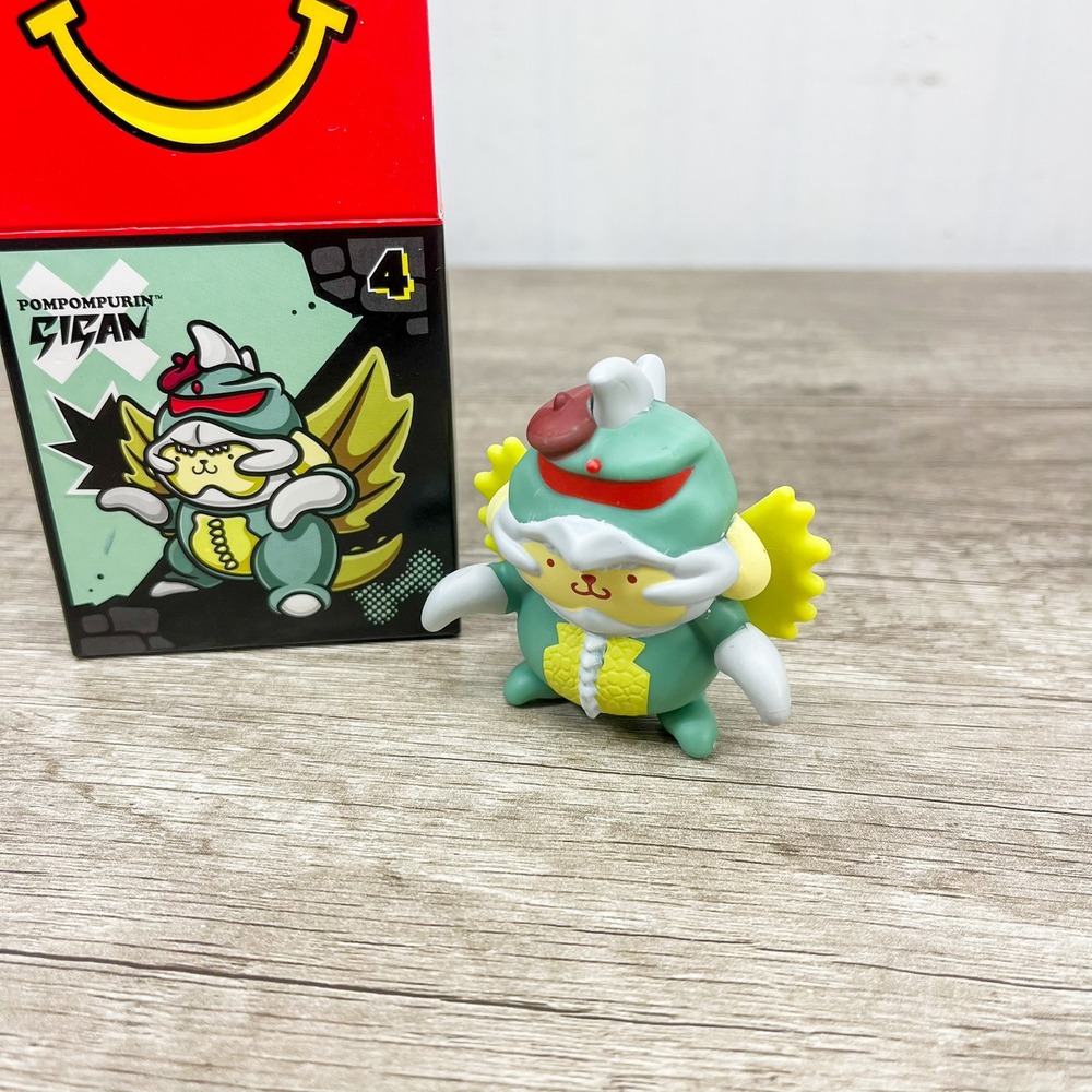 McDonalds 2024 Sanrio Pompompurin x Gigan Godzilla Happy Meal Figure Toy #4